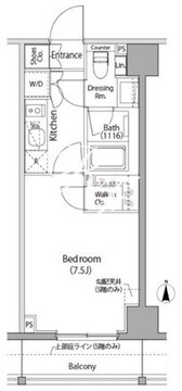 イプセ蒲田3 303 間取り図