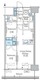 パークアクシス新宿百人町 410 間取り図
