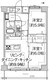 エルフォルテ東日暮里 206 間取り図