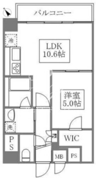 ピグナ文京千石 1102 間取り図