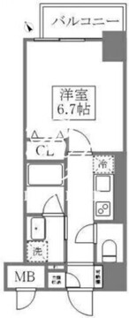 ピグナ文京千石 303 間取り図