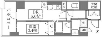 ピグナ文京千石 304 間取り図