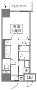 ピグナ文京千石 502 間取り図