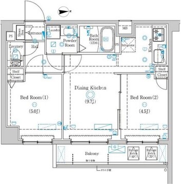 ラフィスタ墨田5丁目2 312 間取り図