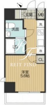 シエロ大塚 901 間取り図