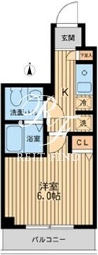 ドゥーエ東陽町 204 間取り図