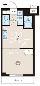 レオーネ志村坂上 203 間取り図