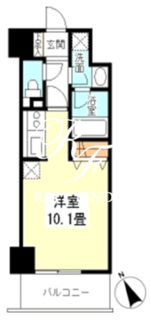 TKフラッツ渋谷 103 間取り図