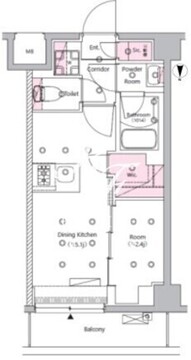 シーフォルム西巣鴨 309 間取り図