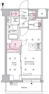 シーフォルム西巣鴨 210 間取り図