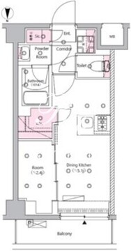 シーフォルム西巣鴨 310 間取り図