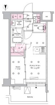 シーフォルム西巣鴨 312 間取り図