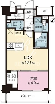 ザ・パークワンズ三軒茶屋 204 間取り図