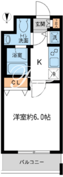 KDXレジデンス大島 702 間取り図