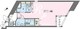 ドゥーエ学芸大学 601 間取り図