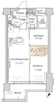 ブランシエスタ西馬込 411 間取り図