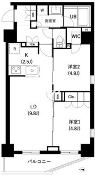 ザ・レジデンス三ノ輪2 201 間取り図