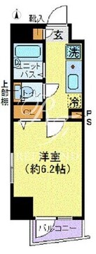 リクレイシア西麻布 1-1301 間取り図