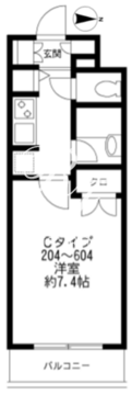 プライムアーバン番町 102 間取り図