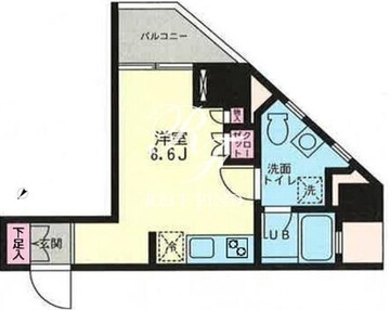 プライムアーバン目黒青葉台 504 間取り図