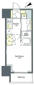 プライムメゾン大塚 903 間取り図