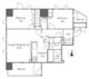 プライムアーバン新宿夏目坂タワーレジデンス 1701 間取り図