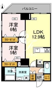 ドリーム神楽坂 603 間取り図