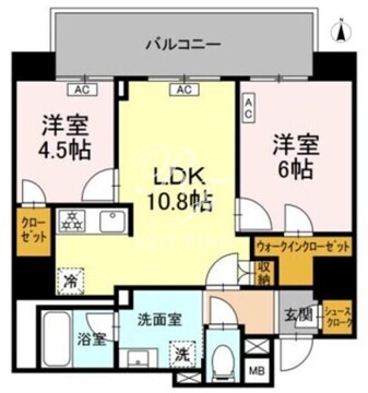 ドリーム神楽坂 703 間取り図