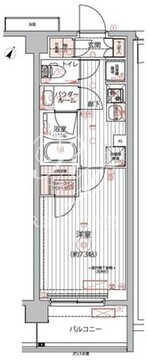 アルコバレーノ戸越銀座 503 間取り図