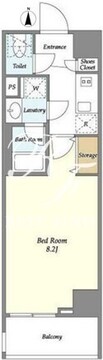 プライマルタワー錦糸町 702 間取り図