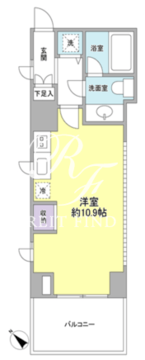 プロスペクト渋谷道玄坂 901 間取り図