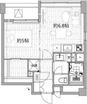 シティテラス赤坂 303 間取り図