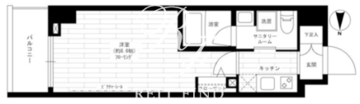 ステージグランデ元浅草 1103 間取り図