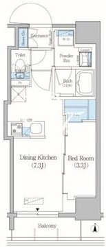 アーバネックス上野元浅草 903 間取り図