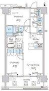 オアーゼ池上テラス 503 間取り図 ?>