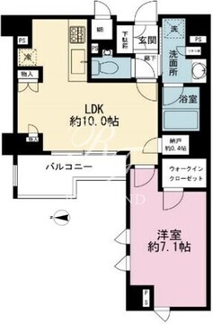 ジオ新宿百人町 210 間取り図