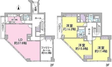 麻布マナー 201 間取り図