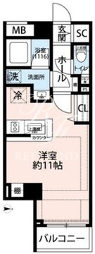 プレール・ドゥーク錦糸町5 202 間取り図