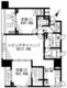 レジディア勝どき 405 間取り図