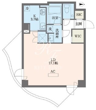 ジュールＡ 1006 間取り図