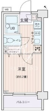 エコロジー都立大学レジデンス 111 間取り図