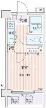 エコロジー都立大学レジデンス 322 間取り図