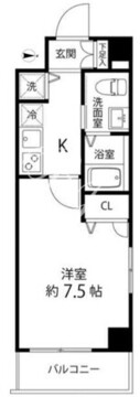 蓮根レジデンス 210 間取り図