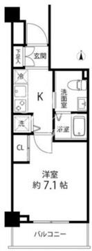 蓮根レジデンス 604 間取り図