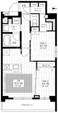 ステージグランデ上野 1204 間取り図