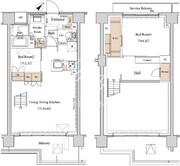 ブランシエスタ西馬込 604 間取り図