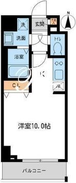 プライムアーバン住吉2 802 間取り図