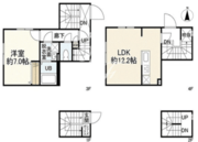 ウェルスクエアイズム四谷大京町 301 間取り図