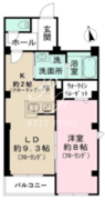 シェルクレール松庵 101 間取り図 ?>