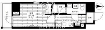 ステージグランデ菊川 304 間取り図